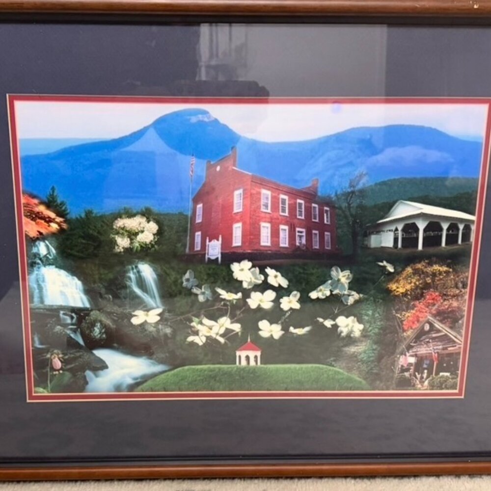 Original photography print My white County Emory Jones. Signed